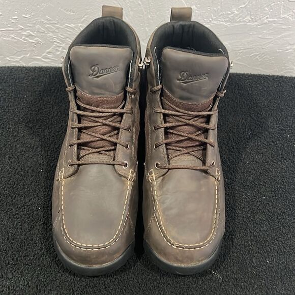 🔥 DANNER SHARPTAIL 4.5" Lace Up Hunting Hiking Work BOOTS Dark Brown Men Sz 10. - Picture 3 of 15